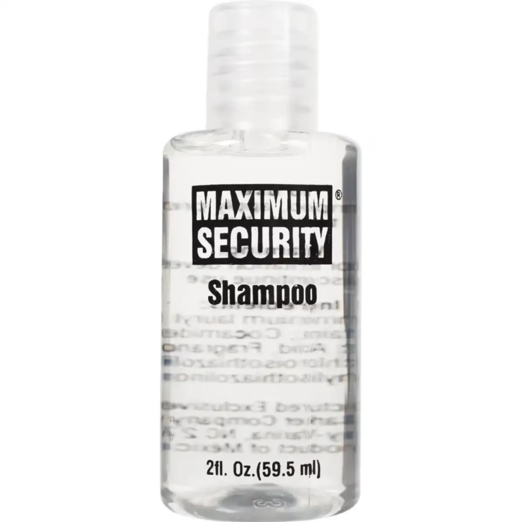 Maximum Security shampoo