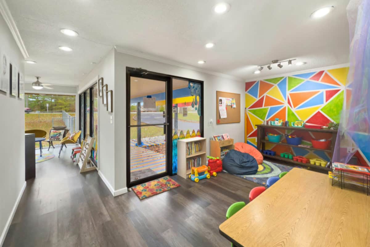 inrichting kinderopvang rust