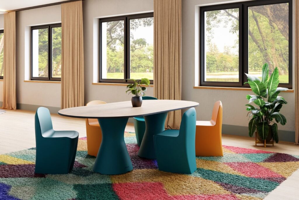 materiaalkeuze veilig meubilair zorg